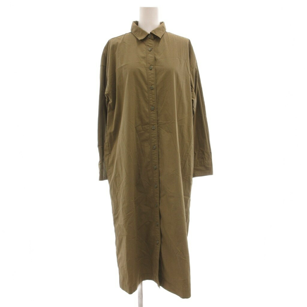【中古】トゥエルブクローゼット 12closet ロングワンピース F カーキ シャツカラー 長袖 無地 /SX レディース 【ベクトル 古着】 260523表記サイズF実寸サイズ肩幅：54cm　身幅：53cm　袖丈：47cm　総丈：105cm　　素材綿、ポリエステル色カーキ状態・保管時によると思われる多少のシワあり ・ベルト欠損 その他に目立ったダメージはなく、問題なくご使用いただける商品です。 ※あくまでも中古品ですので掲載写真や記載内容をご確認いただき、ご理解の上ご購入ください。付属品付属品なし、写真に写っている物が全てです。備考代理店記載なし こちらのお品物は店舗で保管しておらず、店頭販売出来かねます。（※お取り寄せも出来かねます）商品のお問い合わせの回答を休止しております。＊各商品ページの商品詳細等をご確認の上ご購入ください。【中古】トゥエルブクローゼット 12closet ロングワンピース F カーキ シャツカラー 長袖 無地 /SX レディース 【ベクトル 古着】 260523状態ランク　”AB”詳細については、下記および「状態ランクについて」ページをご覧ください。未使用・新品の商品ほぼ新品同様の商品使用感が少なく、かなり状態の良い商品使用感はあるが、傷や汚れの少ない商品使用感の他、傷や汚れが見られる商品かなり大きな傷みがある難あり商品※S〜CランクはUSED品となりますので、使用感をご理解の上でご入札下さい。状態ランクについてinformation表記サイズF実寸サイズ肩幅：54cm　身幅：53cm　袖丈：47cm　総丈：105cm　　素材綿、ポリエステル色カーキ状態・保管時によると思われる多少のシワあり ・ベルト欠損 その他に目立ったダメージはなく、問題なくご使用いただける商品です。 ※あくまでも中古品ですので掲載写真や記載内容をご確認いただき、ご理解の上ご購入ください。付属品付属品なし、写真に写っている物が全てです。備考代理店記載なし こちらのお品物は店舗で保管しておらず、店頭販売出来かねます。（※お取り寄せも出来かねます）商品のお問い合わせの回答を休止しております。＊各商品ページの商品詳細等をご確認の上ご購入ください。本商品は一点物です他サイトや店舗にて販売している商品です。多少のお時間差にて欠品になることもございます。予めご了承頂ますようお願い致します。ベクトル・サイズガイドはこちらこの商品と同じブランドの商品を見る