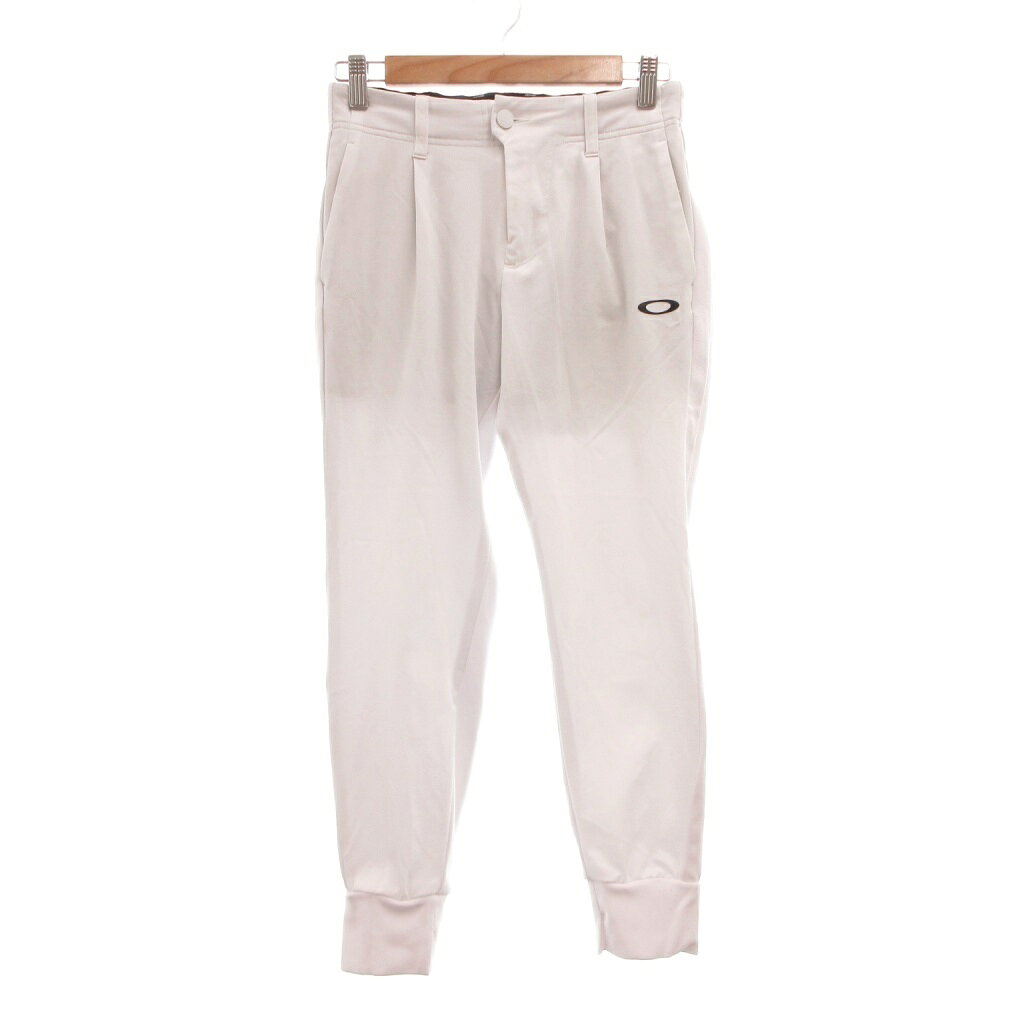 【中古】オークリー OAKLEY ゴルフウェア 24 ジョガーパンツ クロップド丈 ロゴ S 白 ホワイト 黒 ブラック /SX ■OFP1 メンズ 【ベクトル 古着】 260819ブランドオークリー OAKLEY表記サイズS実寸サイズウエスト：65-72cm　もも幅：28cm　裾幅：11cm　股上：25cm　股下：63cm　　素材ポリエステル 裏地：ポリエステル色白 ホワイト、黒 ブラック状態・身頃部分の数カ所に薄い汚れ ※全体的に中古品としての使用感とダメージがありますが、通常使用には支障のない商品です。 掲載写真や記載内容をご確認いただき、ご理解の上ご購入ください。付属品付属品なし、写真に写っている物が全てです。備考代理店記載なし こちらのお品物は店舗で保管しておらず、店頭販売出来かねます。（※お取り寄せも出来かねます）商品のお問い合わせの回答を休止しております。＊各商品ページの商品詳細等をご確認の上ご購入ください。【中古】オークリー OAKLEY ゴルフウェア 24 ジョガーパンツ クロップド丈 ロゴ S 白 ホワイト 黒 ブラック /SX ■OFP1 メンズ 【ベクトル 古着】 260819状態ランク　”B”詳細については、下記および「状態ランクについて」ページをご覧ください。未使用・新品の商品ほぼ新品同様の商品使用感が少なく、かなり状態の良い商品使用感はあるが、傷や汚れの少ない商品使用感の他、傷や汚れが見られる商品かなり大きな傷みがある難あり商品※S〜CランクはUSED品となりますので、使用感をご理解の上でご入札下さい。状態ランクについてinformationブランドオークリー OAKLEY表記サイズS実寸サイズウエスト：65-72cm　もも幅：28cm　裾幅：11cm　股上：25cm　股下：63cm　　素材ポリエステル 裏地：ポリエステル色白 ホワイト、黒 ブラック状態・身頃部分の数カ所に薄い汚れ ※全体的に中古品としての使用感とダメージがありますが、通常使用には支障のない商品です。 掲載写真や記載内容をご確認いただき、ご理解の上ご購入ください。付属品付属品なし、写真に写っている物が全てです。備考代理店記載なし こちらのお品物は店舗で保管しておらず、店頭販売出来かねます。（※お取り寄せも出来かねます）商品のお問い合わせの回答を休止しております。＊各商品ページの商品詳細等をご確認の上ご購入ください。本商品は一点物です他サイトや店舗にて販売している商品です。多少のお時間差にて欠品になることもございます。予めご了承頂ますようお願い致します。ベクトル・サイズガイドはこちらこの商品と同じブランドの商品を見る