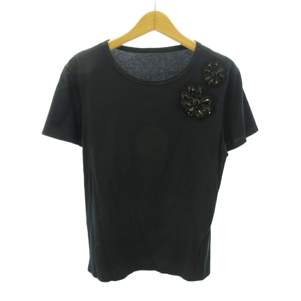 新品　red valentino 定価¥4万2000円　半袖和フリル　黒 楽天市場】レッドヴァレンティノ（Tシャツ・カットソー｜トップス