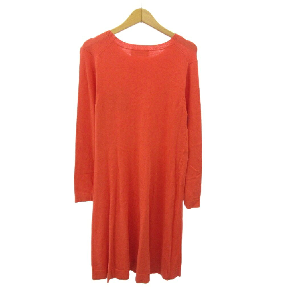 【中古】ミラオーウェン Mila Owen 美品 近年 ニット ワンピース 長袖 ロング丈 F オレンジ 0914 レディース 【ベクトル 古着】 260914 auc-vector-21264632 ブランド古着の買取販売ベクトル サンプル画像2