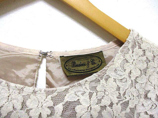 【中古】ブロードゥリー&コー Broderie&Co ナノユニバース カットソー 5部袖 総レース 異素材 裾フレア ピンク系 F レディース 【ベクトル 古着】 190704 ベクトルプレミアム店 auc-vector-16563279 ブランド古着の買取販売ベクトル サンプル画像3