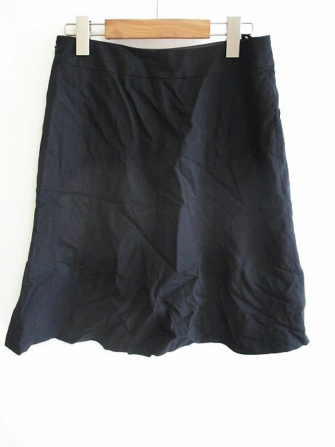 【中古】Precious スカート リクルート ストレッチ 膝丈 黒 11 レディース 【ベクトル 古着】 200323 ベクトルプレミアム店