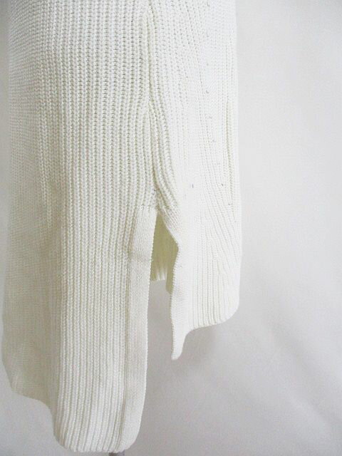 【中古】ローリーズファーム LOWRYS FARM ニット ノースリーブ ワンピース アイボリー 白 M レディース 【ベクトル 古着】 200710 ベクトルプレミアム店