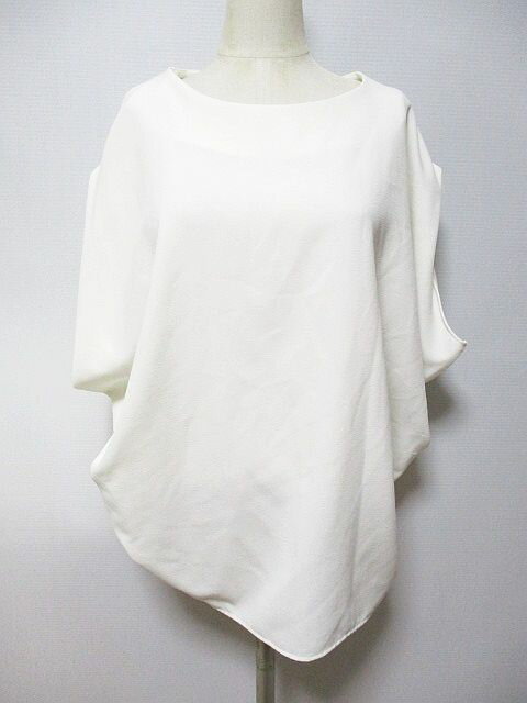 【中古】ケービーエフプラス KBF＋ アーバンリサーチ ブラウス カットソー ドルマン 白 ONE レディース 【ベクトル 古着】 220213