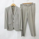 【中古】ヨシユキコニシ YOSHIYUKI KONISHI フィッチェ コレクション FICCE COLLEZIONE セットアップ スーツ テーラージャケット...