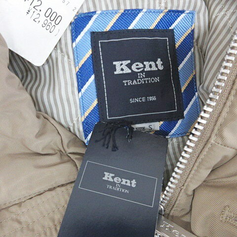 【中古】未使用品 Kent IN TRADITION ケント 中綿 コート フード ライナー 撥水 ブラウン 茶 S メンズ 【ベクトル 古着】 241027