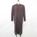 【中古】未使用品 TOUT FAIT カーディガン ロング 長袖 スタンドカラー 茶 ブラウン 9 レディース 【ベクトル 古着】 250123