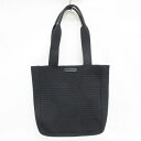 【中古】未使用品 チャールズアンドキース CHARLES KEITH トートバッグ ニット ポーチ ブラック 黒 レディース 【ベクトル 古着】 250317