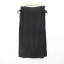 【中古】エヴェックス バイ クリツィア EVEX by KRIZIA スカート ロング ブラック 黒 46 レディース 【ベクトル 古着】 250604
