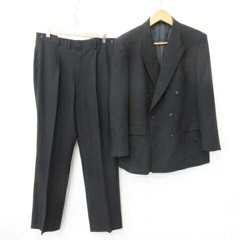 【中古】STRUMENT スーツ フォーマル セットアップ ジャケット パンツ ウール ブラック 黒 102BE7 メンズ 【ベクトル 古着】 250928