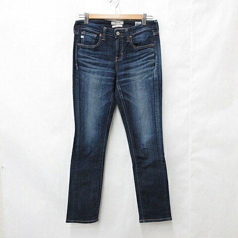 樂天商城 - 【中古】サムシング something デニム ジーンズ ストレート ストレッチ ブルー 青 27 レディース 【ベクトル 古着】 251007
