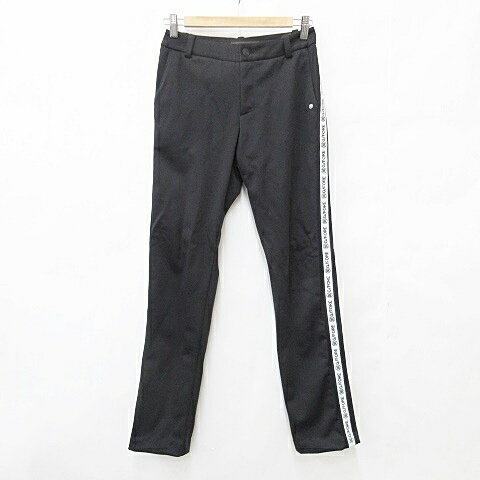 【中古】ジーフォア G/FORE ゴルフ スポーツウエア パンツ ロング 裏起毛 黒 ブラック 34 レディース 【ベクトル 古着】 251111