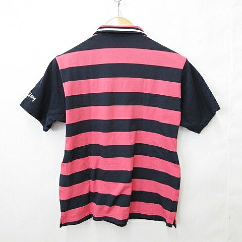 【中古】マンシングウェア MUNSINGWEAR ゴルフ スポーツウエア ポロシャツ 半袖 ボ...