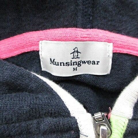 【中古】マンシングウェア MUNSINGWEAR ゴルフ スポーツウエア ジャケット ニット ...