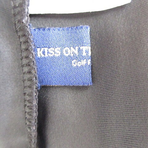 ブランド古着の買取販売ベクトルの【中古】キスオンザグリーン kiss on the green シャツ ゴルフ スポーツウェア 長袖 ハイネック タートルネック リボン 黒 ブラック 2 レディース 【ベクトル 古着】 260530｜アングル3