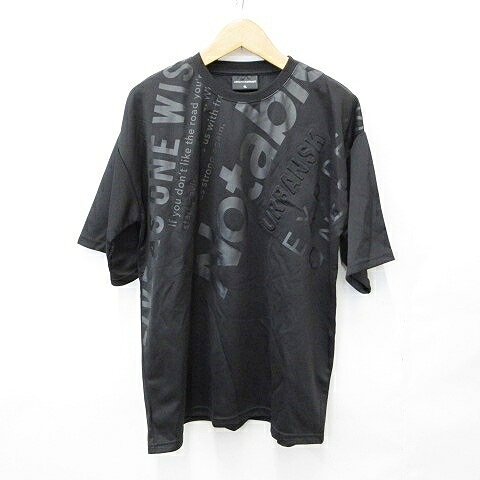 DEFECTIVE STRUCT Tシャツ 半袖 丸首 プリント ロゴ 大きいサイズ 黒 ブラック 4L メンズ  260717