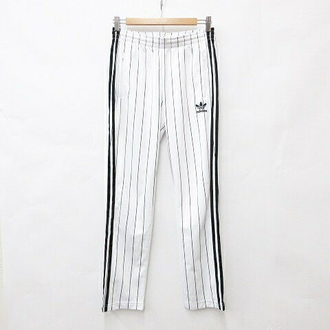 【中古】アディダスオリジナルス adidas originals パンツ ジャージ トレーニング スポーツ ロング ストライプ 白 黒 ホワイト ブラック M レディース 【ベクトル 古着】 260930ブランドアディダスオリジナルス adidas originals表記サイズM実寸サイズウエスト：72〜90cm　もも幅：28cm　裾幅：15cm　股上：24cm　股下：73.5cm　　素材ポリエステル 100％色白 黒 ※ 色に関しては、この商品の出品者の主観で判断しております。また、光の影響などにより実物の色と異なる場合がありますので予めご了承ください。状態使用感が少なく、かなり状態の良い商品です。 ※あくまでも中古品ですので掲載写真や記載内容をご確認いただき、ご理解の上ご購入ください。備考一部商品は実店舗で保管しておりませんので、店頭にてご覧になれない場合がございます。また、ご質問を頂いた際、お時間をいただく場合がございます。商品のお問い合わせの回答を休止しております。＊各商品ページの商品詳細等をご確認の上ご購入ください。【中古】アディダスオリジナルス adidas originals パンツ ジャージ トレーニング スポーツ ロング ストライプ 白 黒 ホワイト ブラック M レディース 【ベクトル 古着】 260930状態ランク　”A”詳細については、下記および「状態ランクについて」ページをご覧ください。未使用・新品の商品ほぼ新品同様の商品使用感が少なく、かなり状態の良い商品使用感はあるが、傷や汚れの少ない商品使用感の他、傷や汚れが見られる商品かなり大きな傷みがある難あり商品※S〜CランクはUSED品となりますので、使用感をご理解の上でご入札下さい。状態ランクについてinformationブランドアディダスオリジナルス adidas originals表記サイズM実寸サイズウエスト：72〜90cm　もも幅：28cm　裾幅：15cm　股上：24cm　股下：73.5cm　　素材ポリエステル 100％色白 黒 ※ 色に関しては、この商品の出品者の主観で判断しております。また、光の影響などにより実物の色と異なる場合がありますので予めご了承ください。状態使用感が少なく、かなり状態の良い商品です。 ※あくまでも中古品ですので掲載写真や記載内容をご確認いただき、ご理解の上ご購入ください。備考一部商品は実店舗で保管しておりませんので、店頭にてご覧になれない場合がございます。また、ご質問を頂いた際、お時間をいただく場合がございます。商品のお問い合わせの回答を休止しております。＊各商品ページの商品詳細等をご確認の上ご購入ください。本商品は一点物です他サイトや店舗にて販売している商品です。多少のお時間差にて欠品になることもございます。予めご了承頂ますようお願い致します。ベクトル・サイズガイドはこちらこの商品と同じブランドの商品を見る
