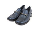 【中古】アンテプリマ ANTEPRIMA パンプス ビット スクエアトゥ 35.5 紺 ネイビー /mm レディース 【ベクトル 古着】 180825 ブランド古着ベクトルプレミアム店(4)
