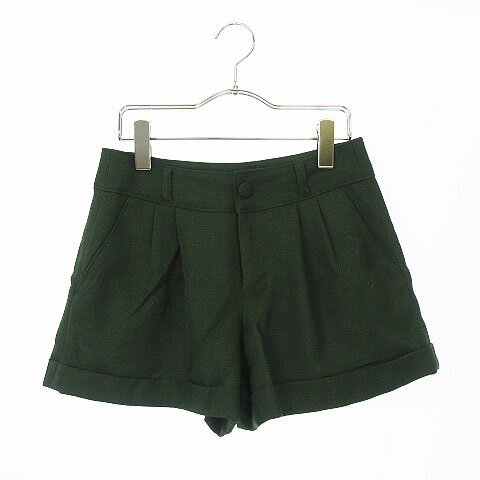 【中古】ロペピクニック ROPE Picnic パンツ ショート 36 緑 グリーン ☆S☆ aan0318 レディース 【ベクトル 古着】 190318 ブランド古着ベクトルプレミアム店 auc-vector-20820127 ブランド古着の買取販売ベクトル パッケージ画像