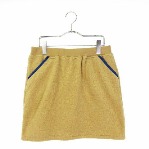 【中古】 ロデオクラウンズ Rodeo Crowns スカート ミニ タイト M ベージュ☆S☆ /km0618 レディース 【ベクトル 古着】 190618