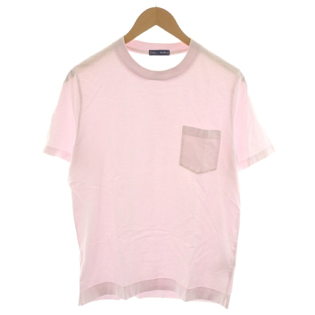 樂天商城 - 【中古】フェデーリ FEDELI for BEAMS F Tシャツ カットソー 半袖 50 ピンク /AN50 メンズ 【ベクトル 古着】 251208