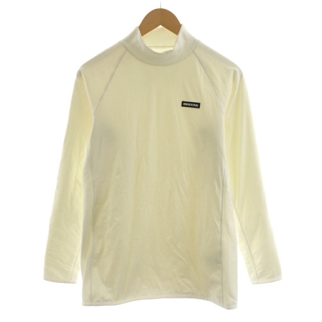 【中古】ブリーフィング BRIEFING ポーラテック ウィンド ロック ハイネック POLARTEC WINDBLOCK HIGH NECK トレーナー スウエット ロゴ M 白 ホワイト BRG223MB0 /AN72 メンズ 【ベクトル 古着】 251208ブランドブリーフィング BRIEFING表記サイズM実寸サイズ身幅：約48cm　着丈：約70cm　ゆき丈：約83cm　　素材本体 ポリエステル ポリウレタン 別布 ポリエステル色白 ホワイト状態ブランドタグなし。内側に黒い繊維が付着しておりますが、その他に目立ったダメージはなく、問題なくご使用いただける商品です。 ※あくまでも中古品ですので掲載写真や記載内容をご確認いただき、ご理解の上ご購入ください。商品のお問い合わせの回答を休止しております。＊各商品ページの商品詳細等をご確認の上ご購入ください。【中古】ブリーフィング BRIEFING ポーラテック ウィンド ロック ハイネック POLARTEC WINDBLOCK HIGH NECK トレーナー スウエット ロゴ M 白 ホワイト BRG223MB0 /AN72 メンズ 【ベクトル 古着】 251208状態ランク　”AB”詳細については、下記および「状態ランクについて」ページをご覧ください。未使用・新品の商品ほぼ新品同様の商品使用感が少なく、かなり状態の良い商品使用感はあるが、傷や汚れの少ない商品使用感の他、傷や汚れが見られる商品かなり大きな傷みがある難あり商品※S〜CランクはUSED品となりますので、使用感をご理解の上でご入札下さい。状態ランクについてinformationブランドブリーフィング BRIEFING表記サイズM実寸サイズ身幅：約48cm　着丈：約70cm　ゆき丈：約83cm　　素材本体 ポリエステル ポリウレタン 別布 ポリエステル色白 ホワイト状態ブランドタグなし。内側に黒い繊維が付着しておりますが、その他に目立ったダメージはなく、問題なくご使用いただける商品です。 ※あくまでも中古品ですので掲載写真や記載内容をご確認いただき、ご理解の上ご購入ください。商品のお問い合わせの回答を休止しております。＊各商品ページの商品詳細等をご確認の上ご購入ください。本商品は一点物です他サイトや店舗にて販売している商品です。多少のお時間差にて欠品になることもございます。予めご了承頂ますようお願い致します。ベクトル・サイズガイドはこちらこの商品と同じブランドの商品を見る