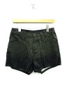 【中古】未使用品 ティスケンス・セオリー Theyskens' Theory パンツ デニム ショート 24 黒 /NT2 ● ■ レディース 【ベクトル 古着...