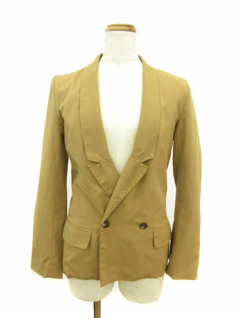 【中古】ミラヴィール miraville ジャケット テーラード S ベージュ /ss レディース 【ベクトル 古着】..