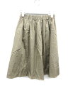 【中古】ブルーレーベルクレストブリッジ BLUE LABEL CRESTBRIDGE スカート フレア ひざ丈 34 カーキ /DJ ● レディース 【ベクトル 古着】 180531 ブランド古着ベクトルプレミアム店(4)