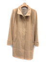 【中古】ダナキャランニューヨーク DKNY ロングコート ウール S ベージュ /DT ● レディース 【ベクトル 古着】 180613 ブランド古着ベクトルプレミアム店(4)