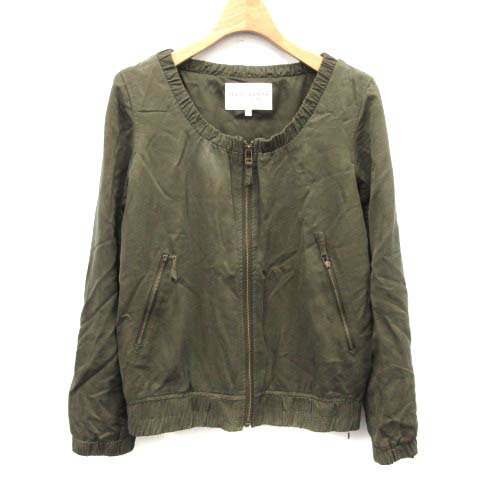 【中古】B&Y ユナイテッドアローズ BEAUTY&YOUTH ビューティー&ユース ジャケット ノーカラー ジップアップ S カーキ /DT レディース 【ベクトル 古着】 190119 ブランド古着ベクトルプレミアム店 【中古】B&Y ユナイテッドアローズ BEAUTY&YOUTH ビューティー&ユース ジャケット ノーカラー ジップアップ S カーキ /DT レディース 【ベクトル 古着】 190119 ブランド古着ベクトルプレミアム店
