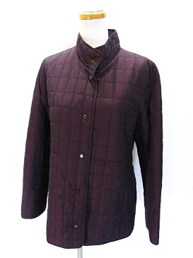 SANYO COAT 中綿 キルティング ジャケット 紫 パープル 11 レディース 【中古】【ベクトル 古着】 180801 ベクトル店