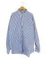 【中古】ジャーナルスタンダード トライセクト JOURNAL STANDARD TRISECT シャツ ボタン 長袖 ストライプ thomas mason サイ...