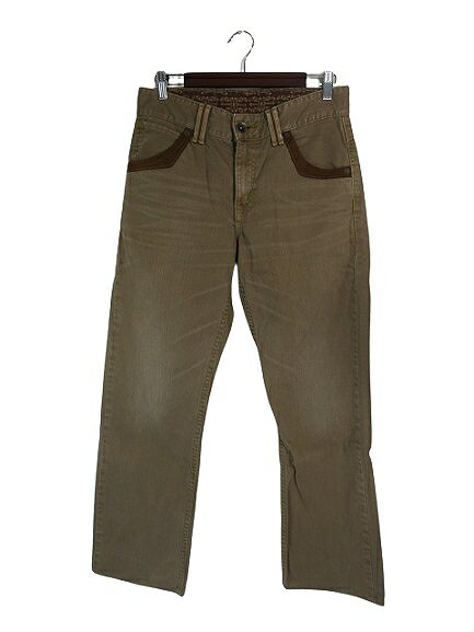 【中古】エドウィン EDWIN パンツ ジップフライ ロング サイズ30 ベージュ QQQ メンズ 【ベクトル 古着】 250823