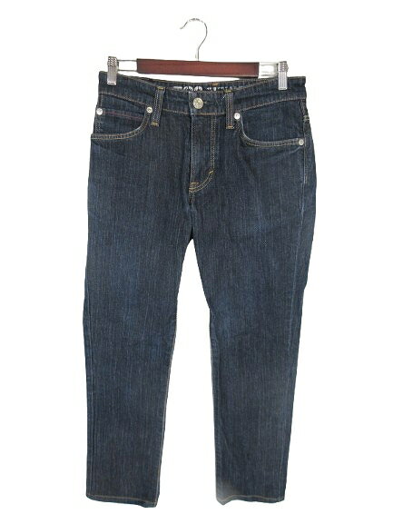 【中古】エドウィン EDWIN EG5036 パンツ デニム ジーンズ ジーパン 無地 ネイビー サイズ29 QQQ レディース 【ベクトル 古着】 251221