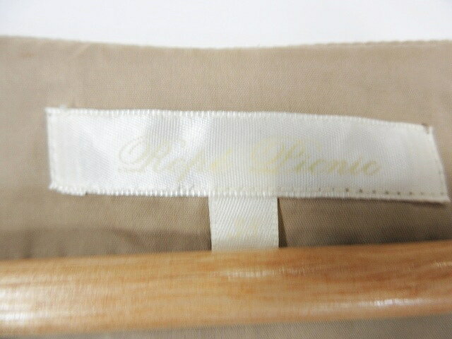 【中古】ロペピクニック ROPE Picnic ノーカラー ジャケット 前開き ボタン 七分袖 無地 サイズ38 ベージュ QQQ レディース 【ベクトル 古着】 260309 auc-vector-20773696 ブランド古着の買取販売ベクトル サンプル画像3