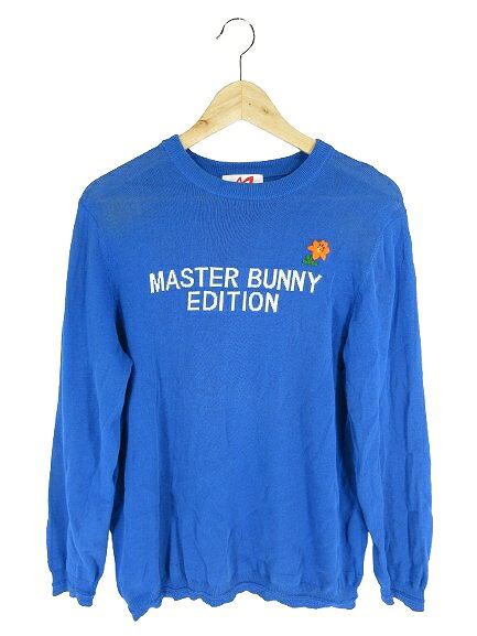 【中古】マスターバニー MASTER BUNNY プルオーバー ニット セーター ゴルフ スポーツ 長袖 ワンポイント ロゴ 刺繍 ブルー サイズ5 QQQ メンズ 【ベクトル 古着】 260605ブランドマスターバニー MASTER BUNNY表記サイズ5 チェスト/94〜100 身長/172〜180実寸サイズ肩幅：41cm　身幅：46cm　着丈：58cm　袖丈：56cm　　素材コットン/100%色ブルー ※色に関してはこの商品の出品者の主観で判断しておりますので、カタログや正規の言い回しとは異なる場合がございます。状態若干の使用感はございますが、目立った汚れやダメージもなく、比較的状態の良い商品です。商品のお問い合わせの回答を休止しております。＊各商品ページの商品詳細等をご確認の上ご購入ください。【中古】マスターバニー MASTER BUNNY プルオーバー ニット セーター ゴルフ スポーツ 長袖 ワンポイント ロゴ 刺繍 ブルー サイズ5 QQQ メンズ 【ベクトル 古着】 260605状態ランク　”AB”詳細については、下記および「状態ランクについて」ページをご覧ください。未使用・新品の商品ほぼ新品同様の商品使用感が少なく、かなり状態の良い商品使用感はあるが、傷や汚れの少ない商品使用感の他、傷や汚れが見られる商品かなり大きな傷みがある難あり商品※S〜CランクはUSED品となりますので、使用感をご理解の上でご入札下さい。状態ランクについてinformationブランドマスターバニー MASTER BUNNY表記サイズ5 チェスト/94〜100 身長/172〜180実寸サイズ肩幅：41cm　身幅：46cm　着丈：58cm　袖丈：56cm　　素材コットン/100%色ブルー ※色に関してはこの商品の出品者の主観で判断しておりますので、カタログや正規の言い回しとは異なる場合がございます。状態若干の使用感はございますが、目立った汚れやダメージもなく、比較的状態の良い商品です。商品のお問い合わせの回答を休止しております。＊各商品ページの商品詳細等をご確認の上ご購入ください。本商品は一点物です他サイトや店舗にて販売している商品です。多少のお時間差にて欠品になることもございます。予めご了承頂ますようお願い致します。ベクトル・サイズガイドはこちらこの商品と同じブランドの商品を見る