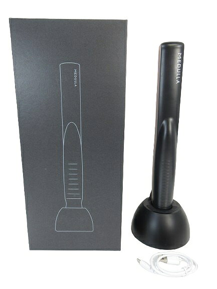 【中古】メデュラ MEDULLA ソニックシャインプロ SONIC-SHINE PRO MESM-N078-1 超音波 ヘアケア トリートメント機 美容家電 ブラック QQQ その他 【ベクトル 古着】 260613表記サイズサイズ:36mm×41mm×278mm 重さ:約384g実寸サイズヨコ：3cm　タテ：27cm　マチ：4cm　　色ブラック ※色に関してはこの商品の出品者の主観で判断しておりますので、カタログや正規の言い回しとは異なる場合がございます。仕様定格電圧:7.4V 定格電力:16W 充電電圧:5.0V 充電電流:1A状態プレート部分に使用感あります。 取扱説明書が欠品しています。 付属品本体×1 スタンド台×1 充電USBケーブル×1備考通電確認済みです。商品のお問い合わせの回答を休止しております。＊各商品ページの商品詳細等をご確認の上ご購入ください。【中古】メデュラ MEDULLA ソニックシャインプロ SONIC-SHINE PRO MESM-N078-1 超音波 ヘアケア トリートメント機 美容家電 ブラック QQQ その他 【ベクトル 古着】 260613状態ランク　”B”詳細については、下記および「状態ランクについて」ページをご覧ください。未使用・新品の商品ほぼ新品同様の商品使用感が少なく、かなり状態の良い商品使用感はあるが、傷や汚れの少ない商品使用感の他、傷や汚れが見られる商品かなり大きな傷みがある難あり商品※S〜CランクはUSED品となりますので、使用感をご理解の上でご入札下さい。状態ランクについてinformation表記サイズサイズ:36mm×41mm×278mm 重さ:約384g実寸サイズヨコ：3cm　タテ：27cm　マチ：4cm　　色ブラック ※色に関してはこの商品の出品者の主観で判断しておりますので、カタログや正規の言い回しとは異なる場合がございます。仕様定格電圧:7.4V 定格電力:16W 充電電圧:5.0V 充電電流:1A状態プレート部分に使用感あります。 取扱説明書が欠品しています。 付属品本体×1 スタンド台×1 充電USBケーブル×1備考通電確認済みです。商品のお問い合わせの回答を休止しております。＊各商品ページの商品詳細等をご確認の上ご購入ください。本商品は一点物です他サイトや店舗にて販売している商品です。多少のお時間差にて欠品になることもございます。予めご了承頂ますようお願い致します。ベクトル・サイズガイドはこちらこの商品と同じブランドの商品を見る