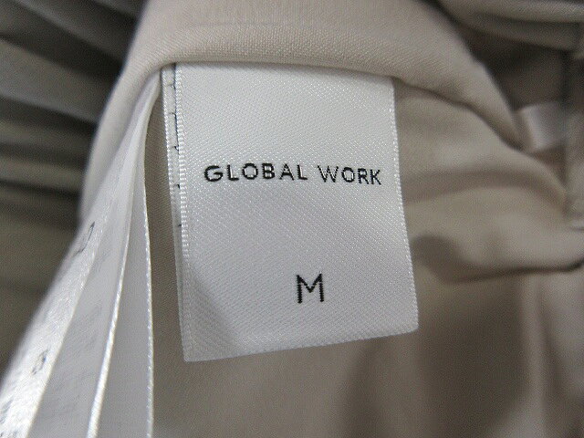 【中古】グローバルワーク GLOBAL WORK パンツ ウエストゴム ロング 無地 サイズM アイボリー QQQ レディース 【ベクトル 古着】 260702 auc-vector-21078755 ブランド古着の買取販売ベクトル サンプル画像3