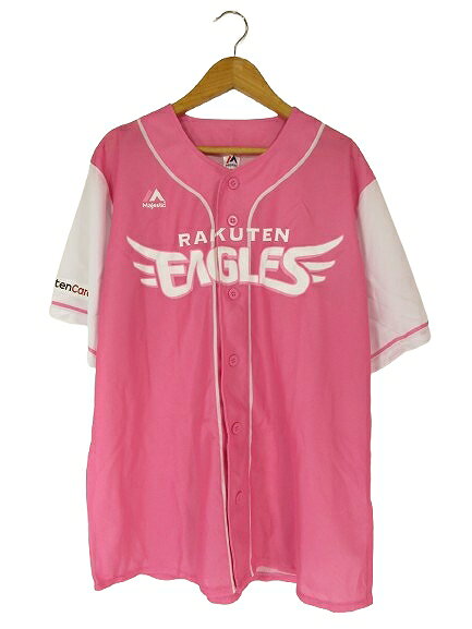 【中古】マジェスティック MAJESTIC 楽天 応援 ユニフォーム シャツ サイズ ML ピンク QQQ レディース 【ベクトル 古着】 260719ブランドマジェスティック MAJESTIC表記サイズML実寸サイズ肩幅：45cm　身幅：55cm　着丈：68cm　袖丈：23cm　　素材ポリエステル/100% 色ピンク ※色に関してはこの商品の出品者の主観で判断しておりますので、カタログや正規の言い回しとは異なる場合がございます。状態若干の使用感はございますが、目立った汚れやダメージもなく、比較的状態の良い商品です。商品のお問い合わせの回答を休止しております。＊各商品ページの商品詳細等をご確認の上ご購入ください。【中古】マジェスティック MAJESTIC 楽天 応援 ユニフォーム シャツ サイズ ML ピンク QQQ レディース 【ベクトル 古着】 260719状態ランク　”AB”詳細については、下記および「状態ランクについて」ページをご覧ください。未使用・新品の商品ほぼ新品同様の商品使用感が少なく、かなり状態の良い商品使用感はあるが、傷や汚れの少ない商品使用感の他、傷や汚れが見られる商品かなり大きな傷みがある難あり商品※S〜CランクはUSED品となりますので、使用感をご理解の上でご入札下さい。状態ランクについてinformationブランドマジェスティック MAJESTIC表記サイズML実寸サイズ肩幅：45cm　身幅：55cm　着丈：68cm　袖丈：23cm　　素材ポリエステル/100% 色ピンク ※色に関してはこの商品の出品者の主観で判断しておりますので、カタログや正規の言い回しとは異なる場合がございます。状態若干の使用感はございますが、目立った汚れやダメージもなく、比較的状態の良い商品です。商品のお問い合わせの回答を休止しております。＊各商品ページの商品詳細等をご確認の上ご購入ください。本商品は一点物です他サイトや店舗にて販売している商品です。多少のお時間差にて欠品になることもございます。予めご了承頂ますようお願い致します。ベクトル・サイズガイドはこちらこの商品と同じブランドの商品を見る