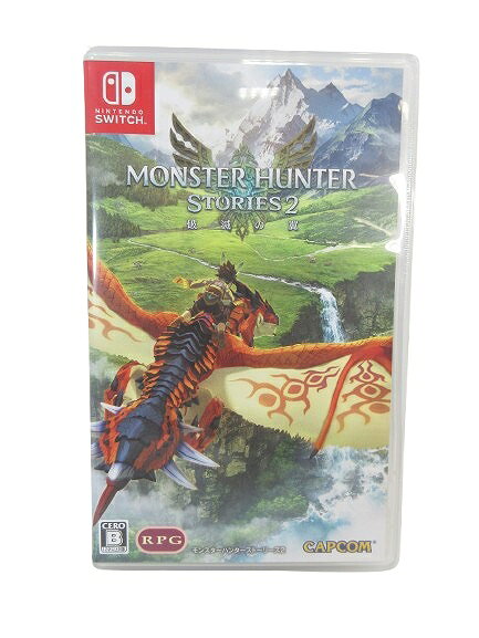 【中古】任天堂 ニンテンドー スイッチ Nintendo Switch カプコン CAPCOM モンスターハンター ストーリーズ MONSTER HUNTER STORIES 2 破滅の翼 モンハン ソフト パッケージ CERO B QQQ その他 【ベクトル 古着】 260830実寸サイズ-　仕様CERO B「CEROレーティング：CERO B 12歳以上対象」状態動作確認済み。 ケースに目立った汚れやダメージもなく、比較的状態の良い商品です。付属品付属品は写真に写っているものが全てとなります。商品のお問い合わせの回答を休止しております。＊各商品ページの商品詳細等をご確認の上ご購入ください。【中古】任天堂 ニンテンドー スイッチ Nintendo Switch カプコン CAPCOM モンスターハンター ストーリーズ MONSTER HUNTER STORIES 2 破滅の翼 モンハン ソフト パッケージ CERO B QQQ その他 【ベクトル 古着】 260830状態ランク　”AB”詳細については、下記および「状態ランクについて」ページをご覧ください。未使用・新品の商品ほぼ新品同様の商品使用感が少なく、かなり状態の良い商品使用感はあるが、傷や汚れの少ない商品使用感の他、傷や汚れが見られる商品かなり大きな傷みがある難あり商品※S〜CランクはUSED品となりますので、使用感をご理解の上でご入札下さい。状態ランクについてinformation実寸サイズ-　仕様CERO B「CEROレーティング：CERO B 12歳以上対象」状態動作確認済み。 ケースに目立った汚れやダメージもなく、比較的状態の良い商品です。付属品付属品は写真に写っているものが全てとなります。商品のお問い合わせの回答を休止しております。＊各商品ページの商品詳細等をご確認の上ご購入ください。本商品は一点物です他サイトや店舗にて販売している商品です。多少のお時間差にて欠品になることもございます。予めご了承頂ますようお願い致します。ベクトル・サイズガイドはこちらこの商品と同じブランドの商品を見る