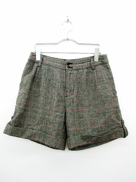樂天商城 - 【中古】チャイルドウーマン CHILD WOMAN パンツ ショート 千鳥格子 ウール F フリー グレー レディース 【ベクトル 古着】 170301 ブランド古着ベクトルプレミアム店