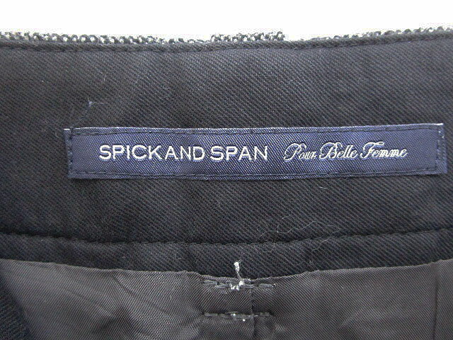 【中古】スピック&スパン Spick&Span パンツ キュロット ショート ウール アンゴラ...