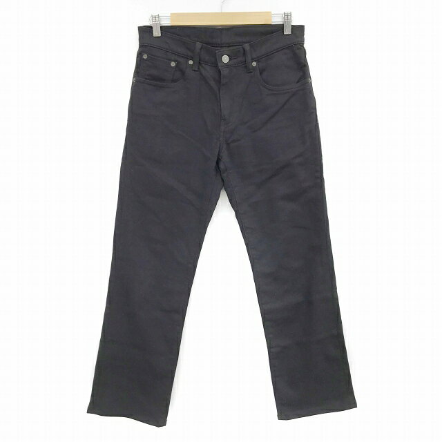【中古】リーバイス Levi's 502 デニムパンツ ジーンズ ストレート ストレッチ 黒 ブラック 29 メンズ 【ベクトル 古着】 180611 ブランド古着ベクトルプレミアム店