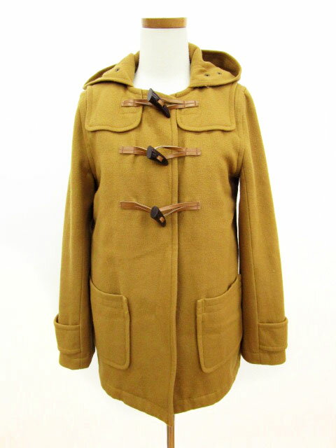 【中古】カージュ Khaju コート ダッフル ハーフ コットン 36 茶 ブラウン /ya レディース 【ベクトル 古着】 171223 ブランド古着ベクトルプレミアム店ブランドカージュ Khaju表記サイズ36実寸サイズ肩幅：38cm　...
