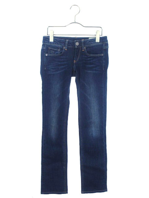 【中古】ジースターロウ G-Star RAW 3301 パンツ デニム ジーンズ スキニー 24 青 ブルー aky レディース 【ベクトル 古着】 180220 ブランド古着ベクトルプレミアム店