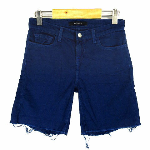 Short Pants - 【中古】ジェイブランド J BRAND ショートパンツ デニム 青 23 裾カットオフ レディース 【ベクトル 古着】 180822 ベクトル店
