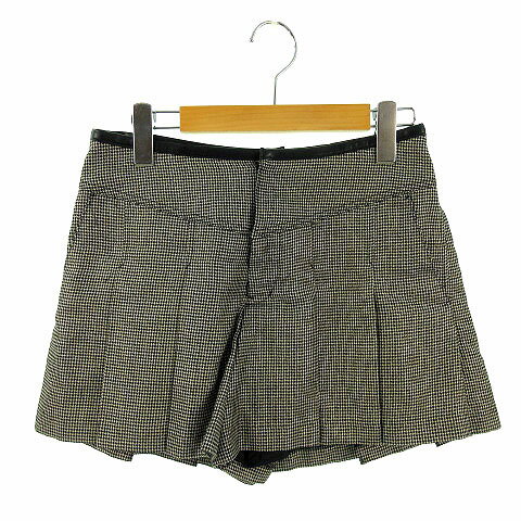 【中古】ジルスチュアート JILL STUART パンツ ショートパンツ ウール混 ラメ 千鳥格子 白 黒 2 レディース 【ベクトル 古着】 181105 ベクトル店 【中古】ジルスチュアート JILL STUART パンツ ショートパンツ ウール混 ラメ 千鳥格子 白 黒 2 レディース 【ベクトル 古着】 181105 ベクトル店