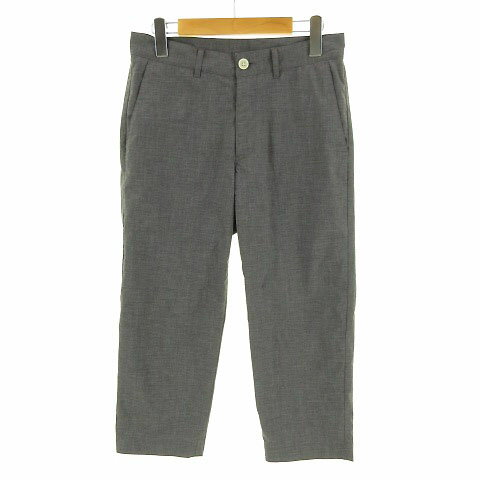 【中古】 アー・ヴェ・ヴェ オム ミッシェルクラン a.v.v HOMME パンツ クロップド コットン混 グレー S メンズ 【ベクトル 古着】 190409ブランドアー・ヴェ・ヴェ オム ミッシェルクラン a.v.v HOMME表記サイズS実寸サイズウエスト：74cm　もも幅：30cm　裾幅：18.5cm　股上：24cm　股下：53.5cm　　素材ポリエステル63% コットン35% ポリウレタン2%色グレー仕様パンツ スラックス クロップド状態多少の使用感はございますがコンディションの良い商品です。商品のお問い合わせの回答を休止しております。＊各商品ページの商品詳細等をご確認の上ご購入ください。【中古】 アー・ヴェ・ヴェ オム ミッシェルクラン a.v.v HOMME パンツ クロップド コットン混 グレー S メンズ 【ベクトル 古着】 190409状態ランク　”AB”詳細については、下記および「状態ランクについて」ページをご覧ください。未使用・新品の商品ほぼ新品同様の商品使用感が少なく、かなり状態の良い商品使用感はあるが、傷や汚れの少ない商品使用感の他、傷や汚れが見られる商品かなり大きな傷みがある難あり商品※S〜CランクはUSED品となりますので、使用感をご理解の上でご入札下さい。状態ランクについてinformationブランドアー・ヴェ・ヴェ オム ミッシェルクラン a.v.v HOMME表記サイズS実寸サイズウエスト：74cm　もも幅：30cm　裾幅：18.5cm　股上：24cm　股下：53.5cm　　素材ポリエステル63% コットン35% ポリウレタン2%色グレー仕様パンツ スラックス クロップド状態多少の使用感はございますがコンディションの良い商品です。商品のお問い合わせの回答を休止しております。＊各商品ページの商品詳細等をご確認の上ご購入ください。本商品は一点物です他サイトや店舗にて販売している商品です。多少のお時間差にて欠品になることもございます。予めご了承頂ますようお願い致します。ベクトル・サイズガイドはこちらこの商品と同じブランドの商品を見る