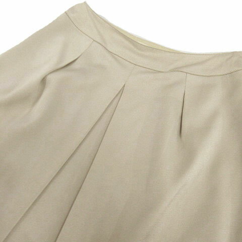 【中古】アナイ ANAYI スカート ミディ丈 日本製 ベージュ 36 レディース 【ベクトル 古着】 190727 ベクトルプレミアム店